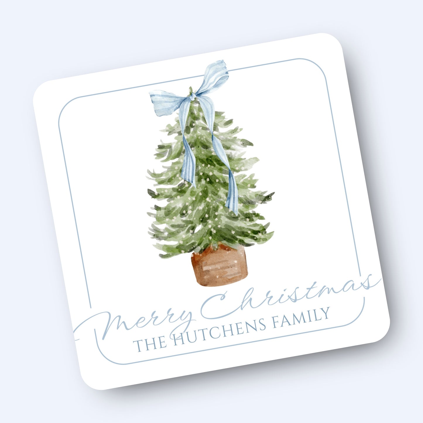 O' Christmas Tree Gift Tag