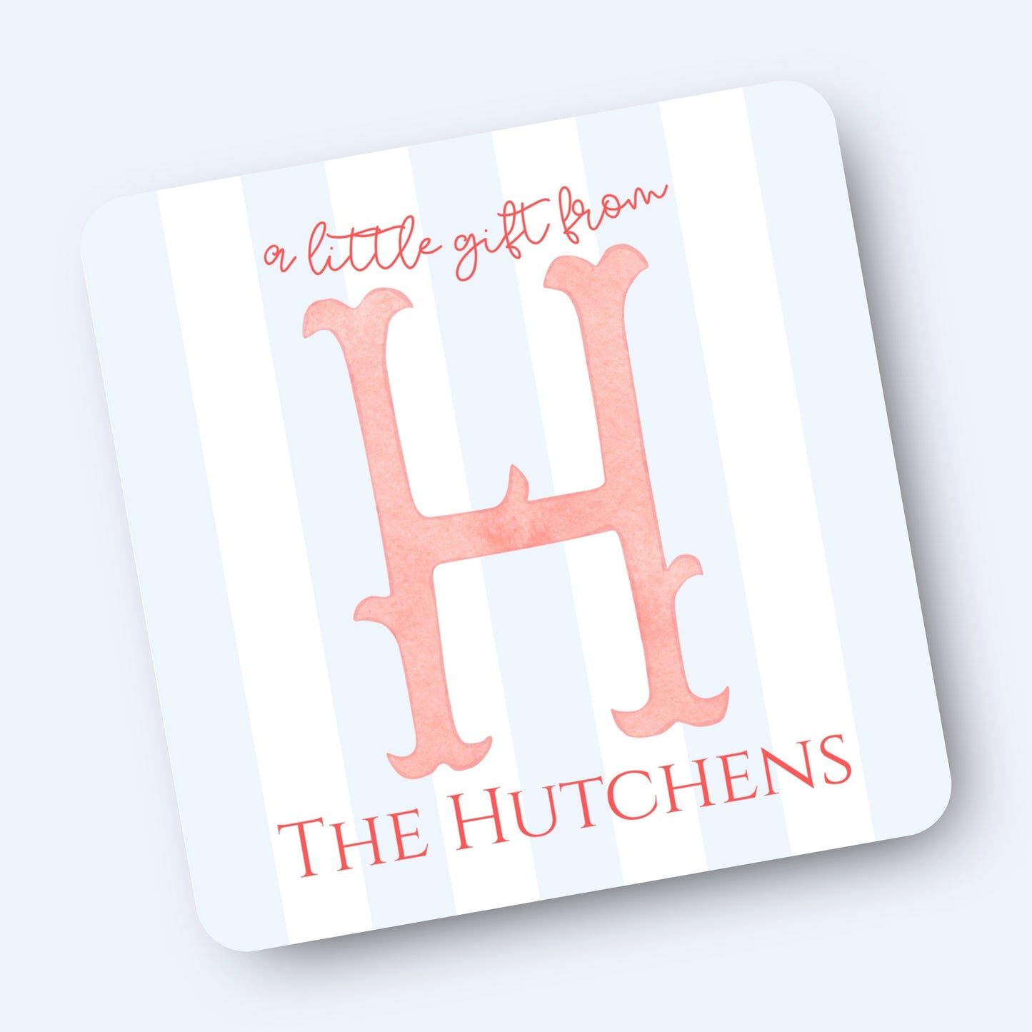 Heritage Initial Gift Tags