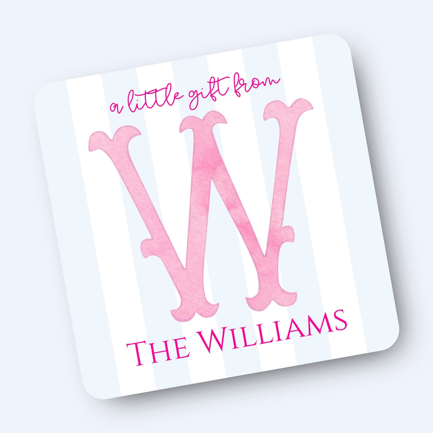 Heritage Initial Gift Tags