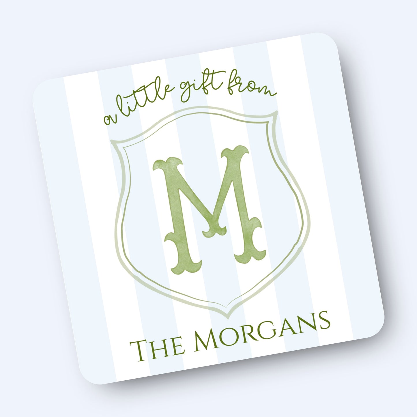Evermore Initial Gift Tags