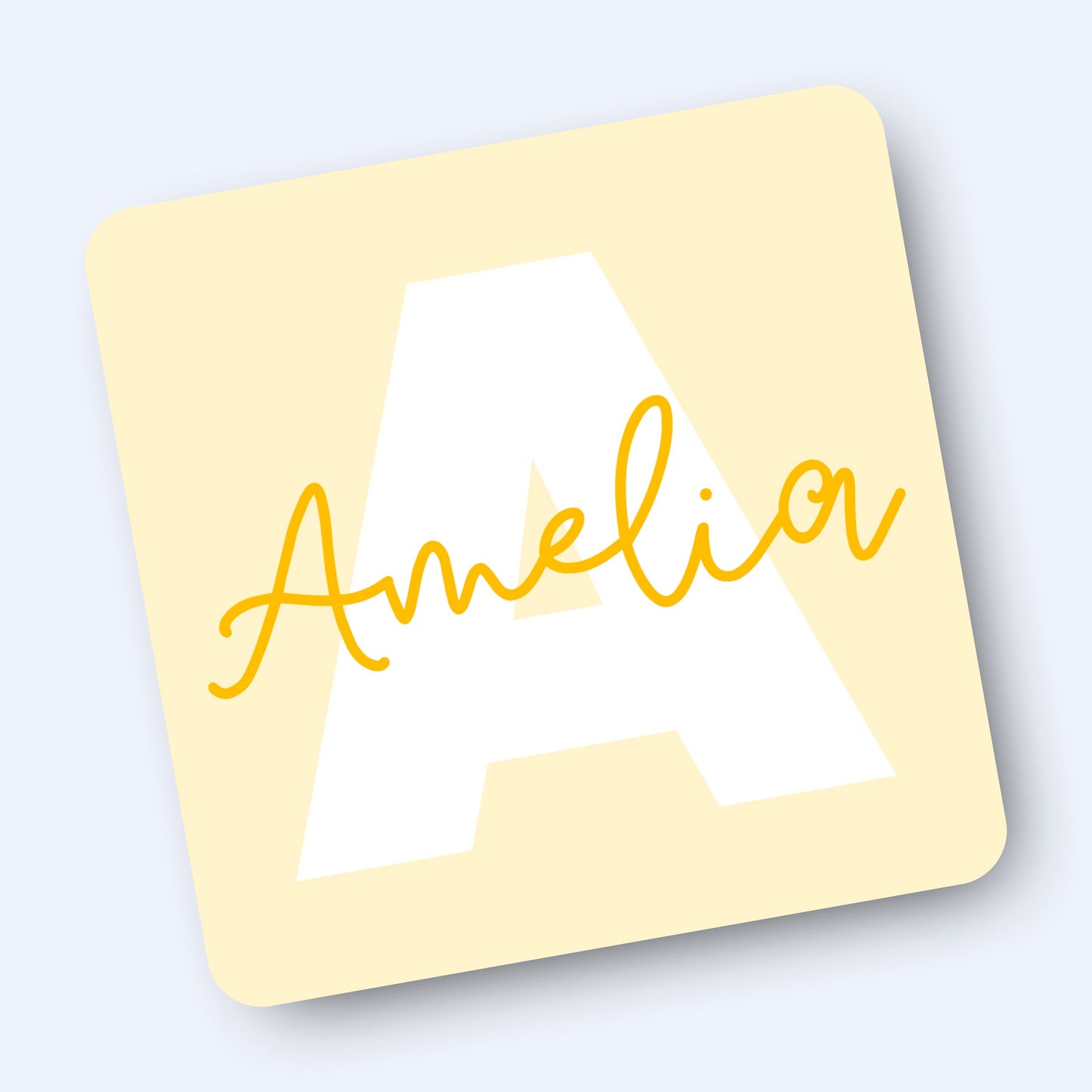 Alpha Blocks Gift Tag