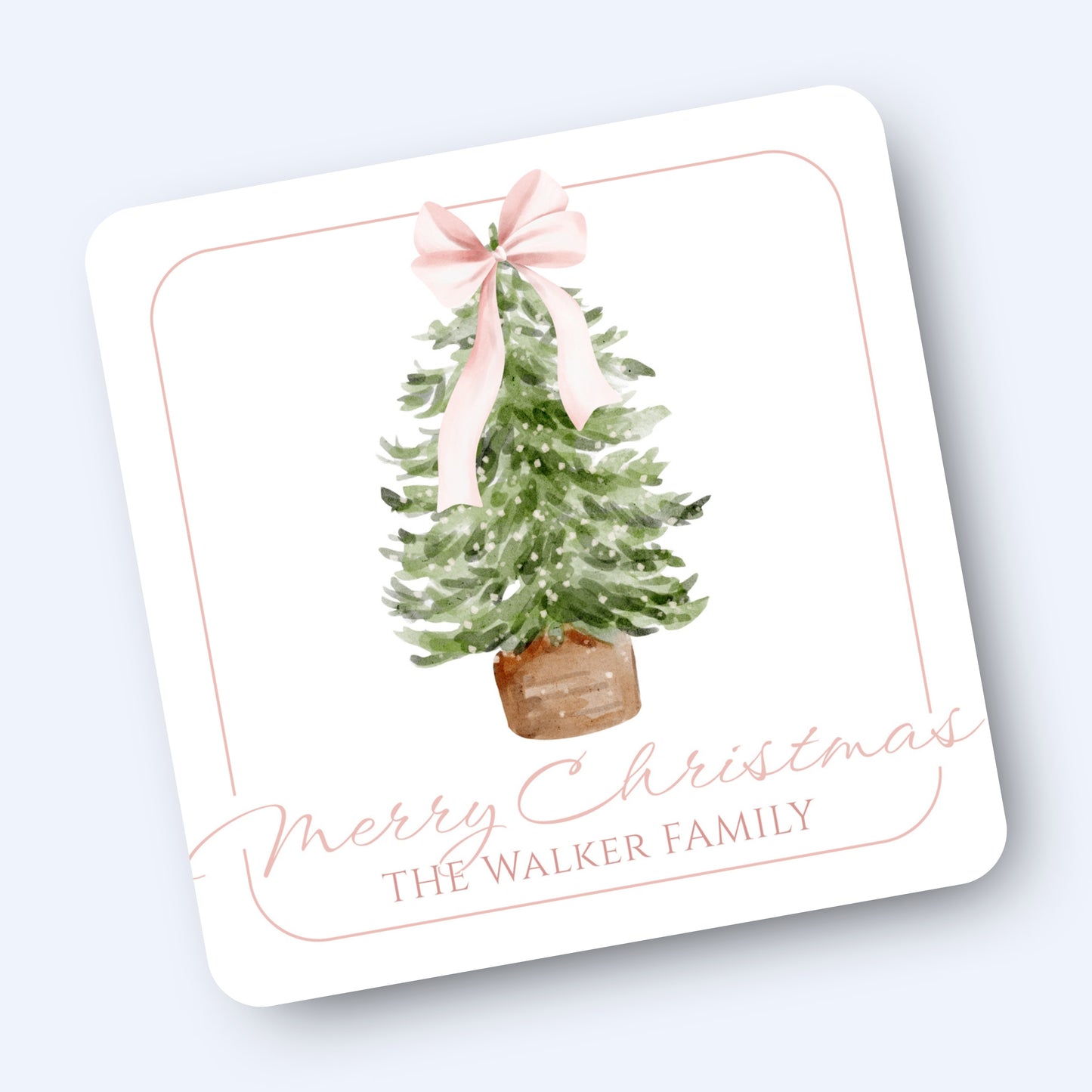 O' Christmas Tree Gift Tag