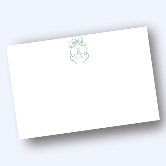 Ribbon Initial Stationery