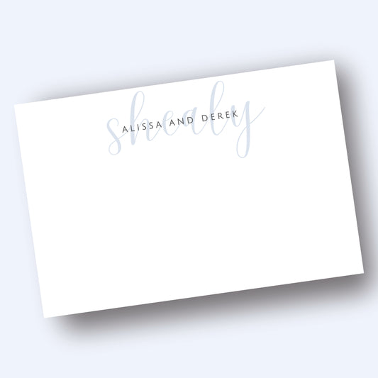 Shadow Script Stationery