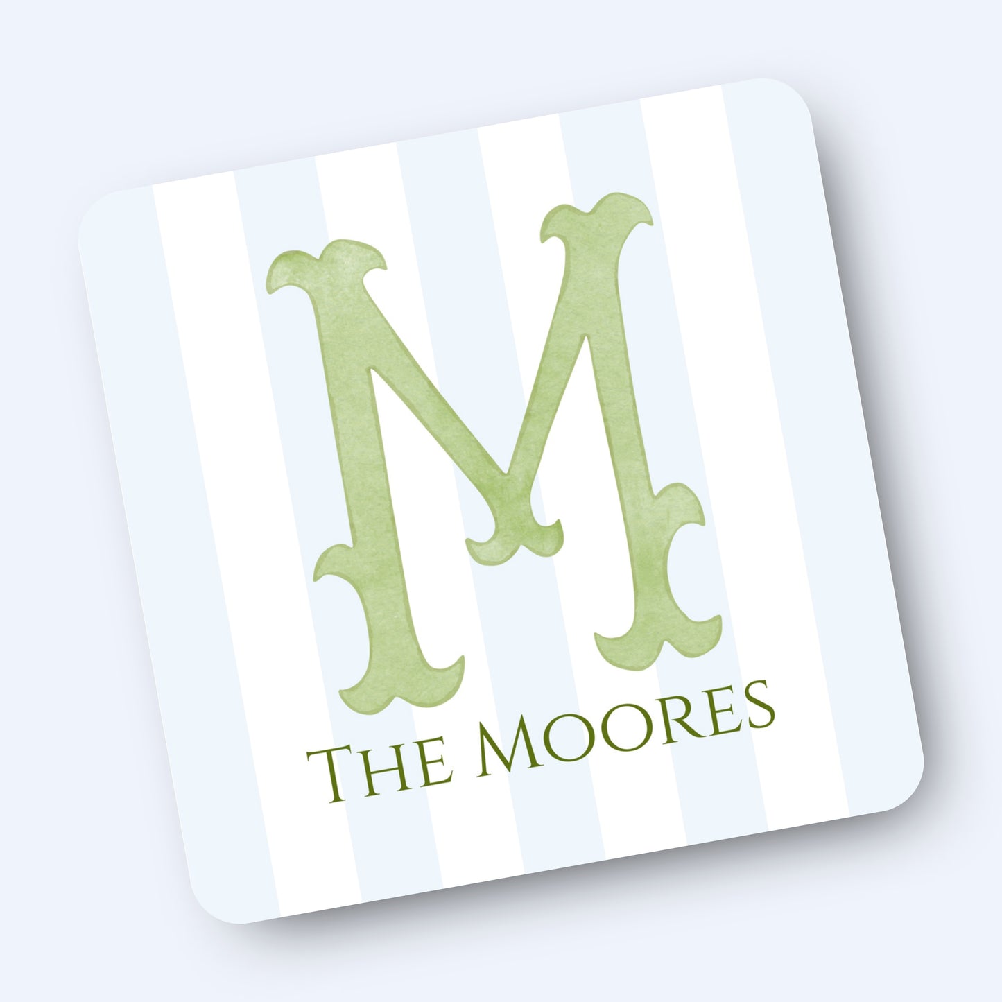 Cape Cod Initial Gift Tags