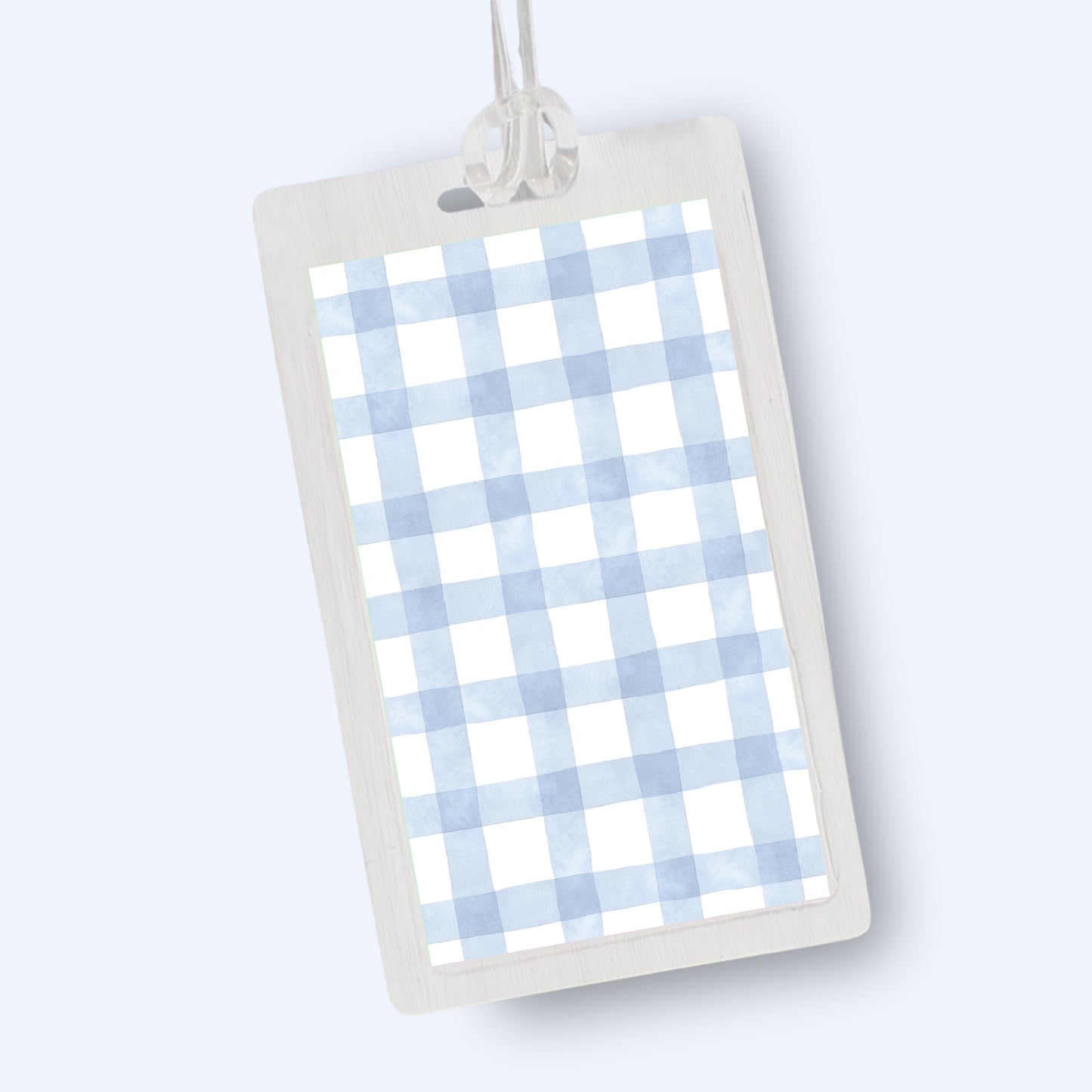 Blue Ribbon Bag Tag